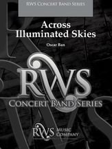 Across Illuminated Skies Concert Band sheet music cover